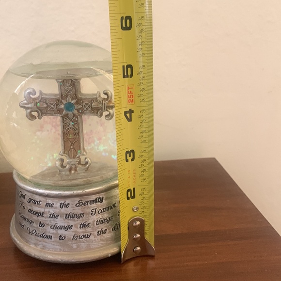 Serenity Prayer Musical Snow Globe - Picture 11 of 12